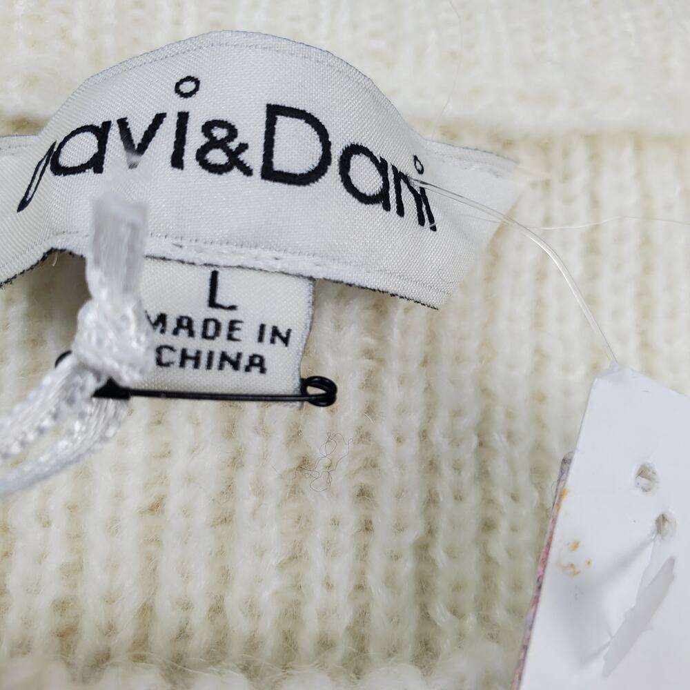 DAVI & DANI Leopard Print Oversized Sweater NWT - image 5